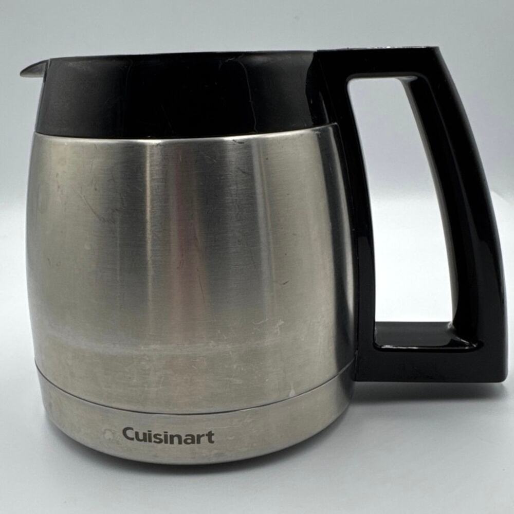 Cuisinart 12-Cup Stainless Steel Thermal Replacement Carafe Model DGB-600RC GOOD